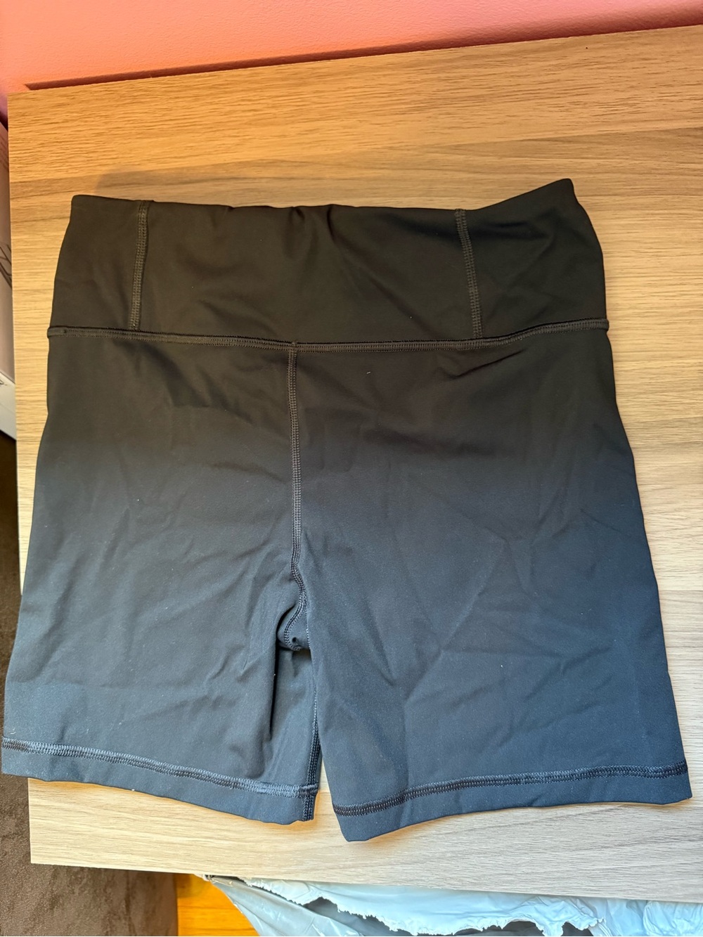 Savage X Fenty Retro Runna High-Waisted Bike Shorts Black Small 4–6 - Picture 6 of 6